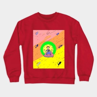 The Meditator Crewneck Sweatshirt